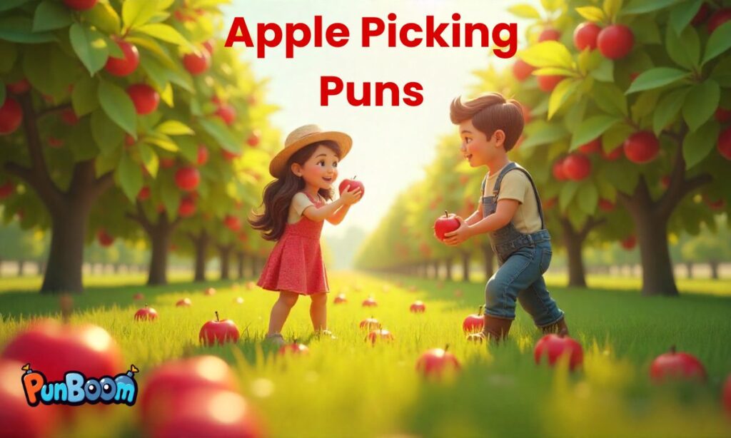 Apple Picking Puns