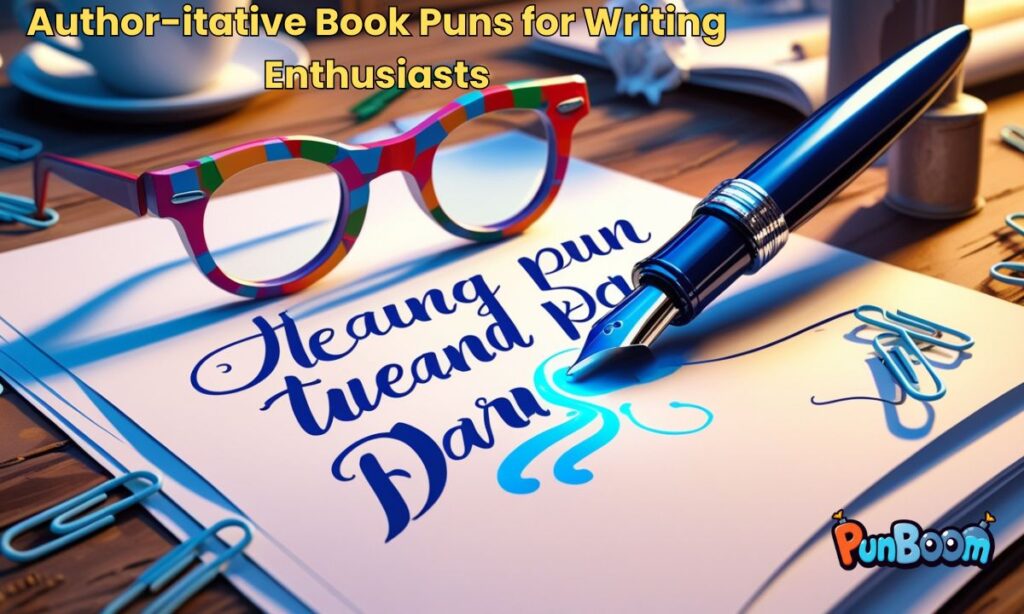 Author-itative Book Puns for Writing Enthusiasts