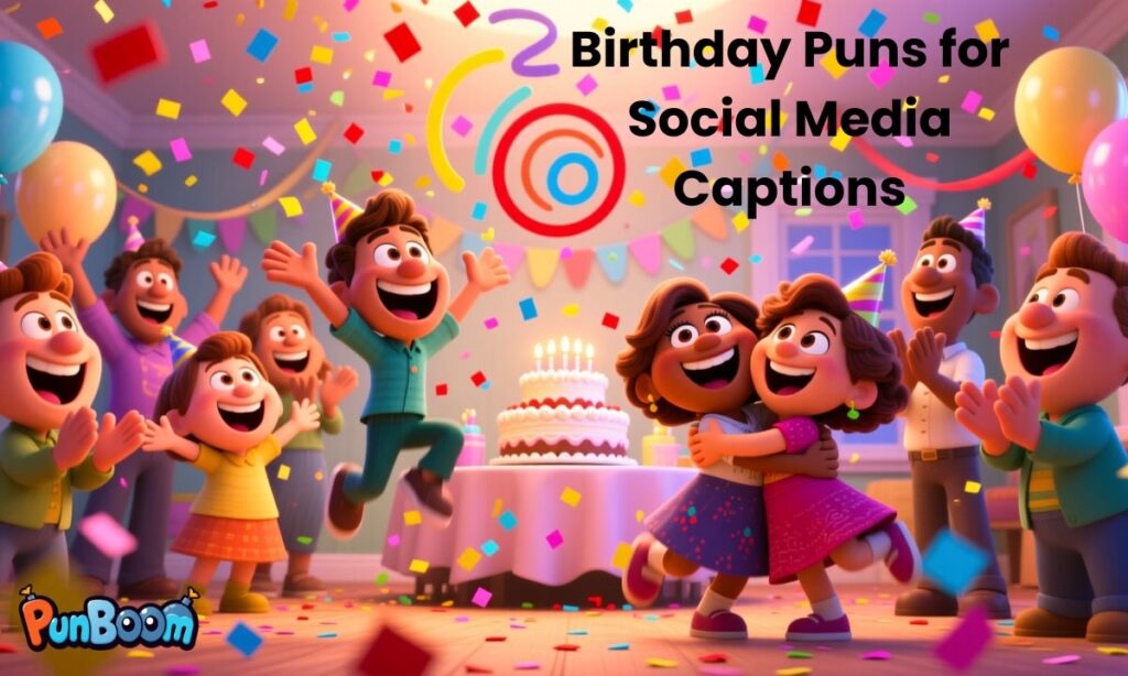 Birthday Puns for Social Media Captions