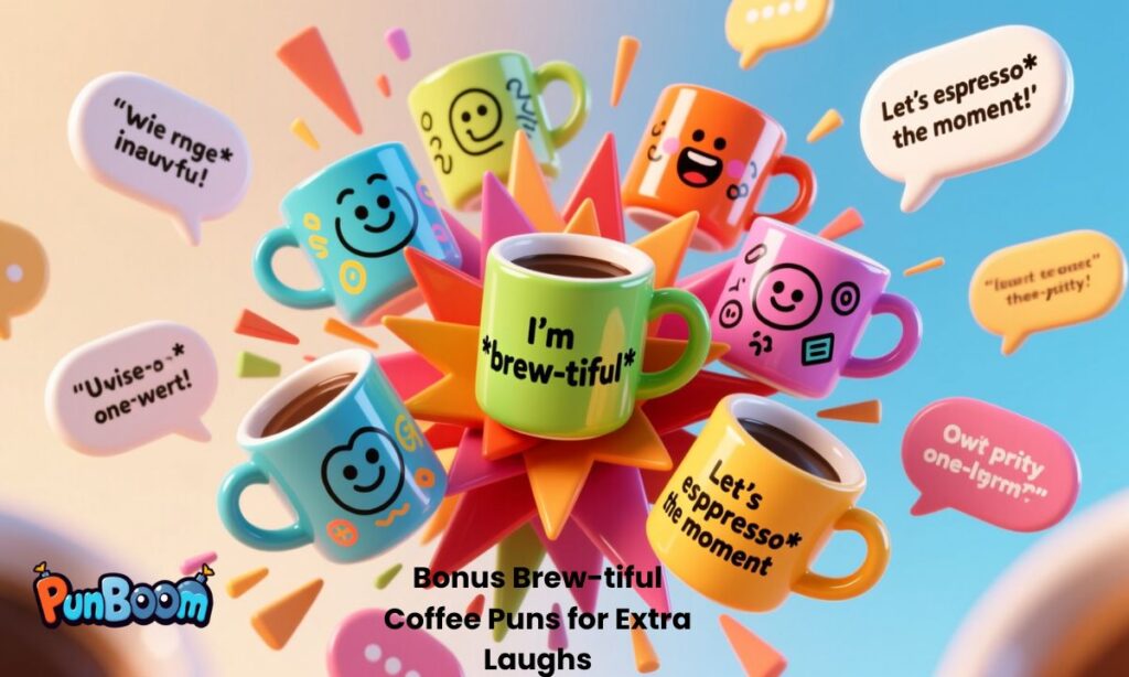 Bonus Brew-tiful Coffee Puns for Extra Laughs