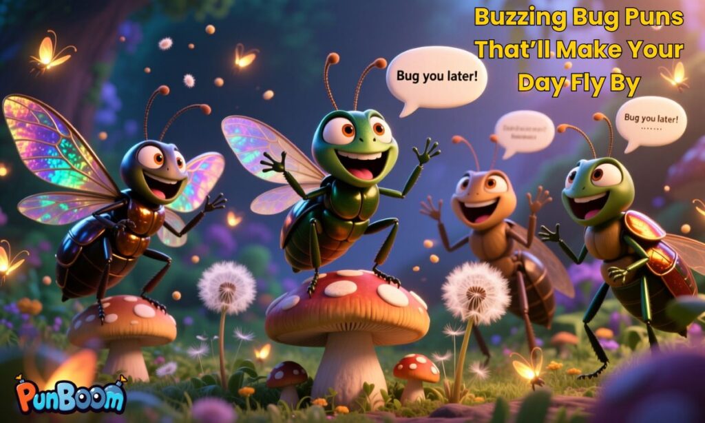 Buzzing Bug Puns That’ll Make Your Day Fly By