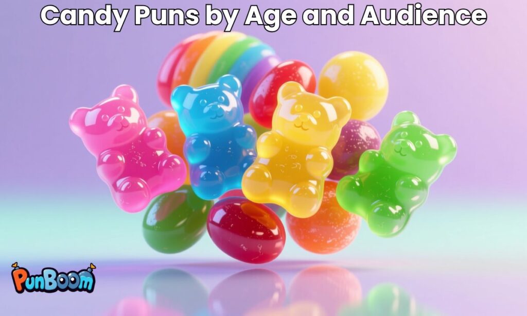 Candy Puns by Age and Audience