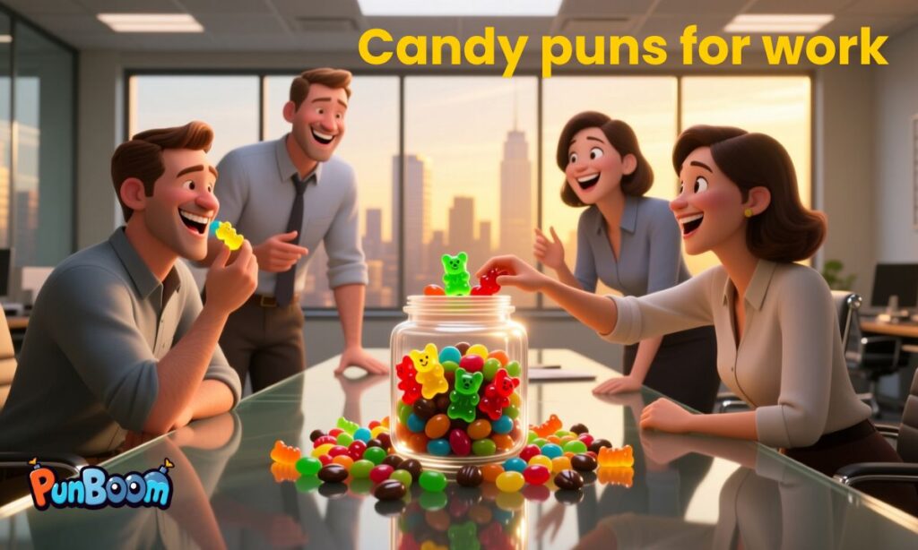 Candy puns for work 