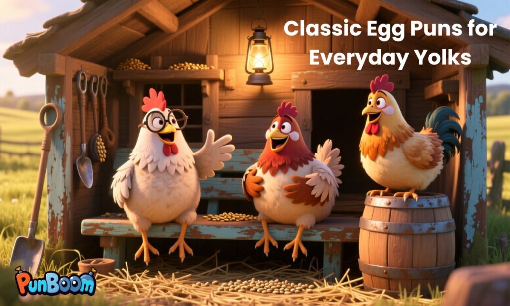 Classic Egg Puns for Everyday Yolks