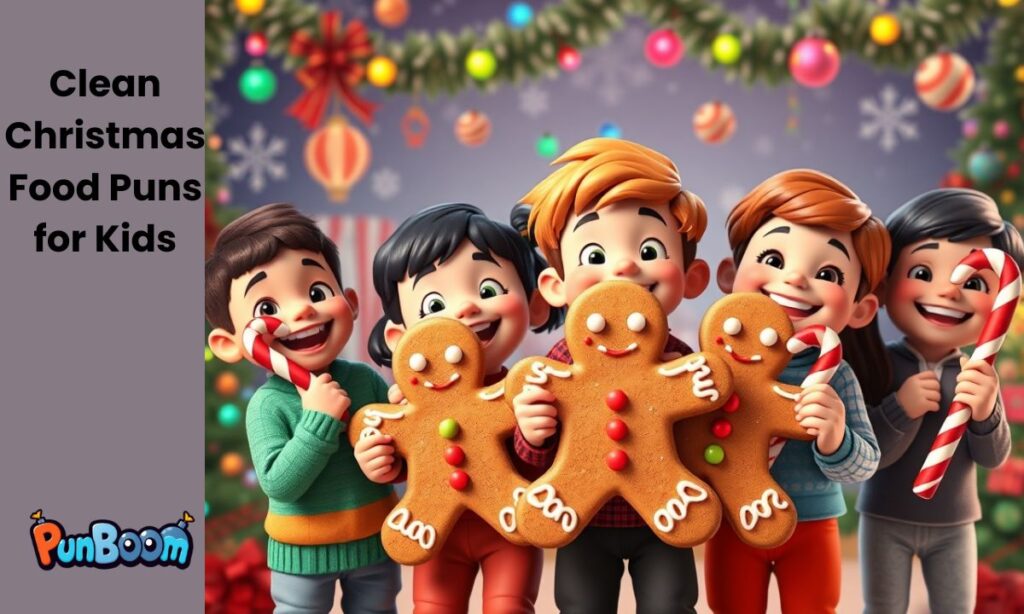 Clean Christmas Food Puns for Kids
