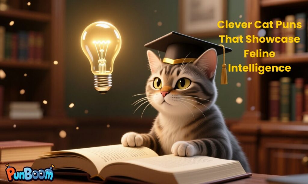 Clever Cat Puns That Showcase Feline Intelligence