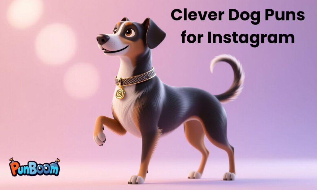 Clever Dog Puns for Instagram