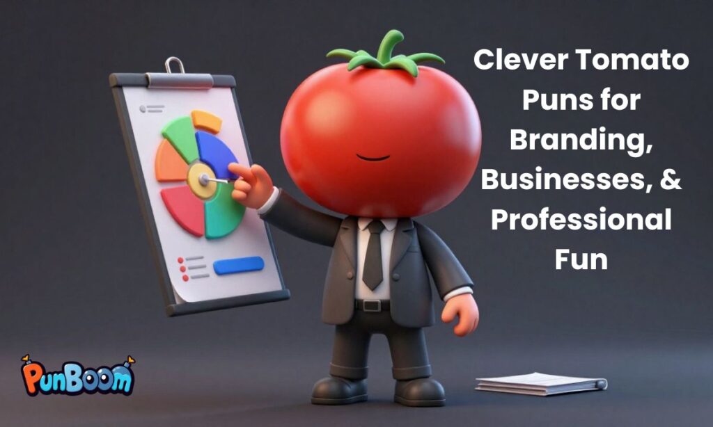 Clever Tomato Puns for Branding, Businesses, & Professional Fun