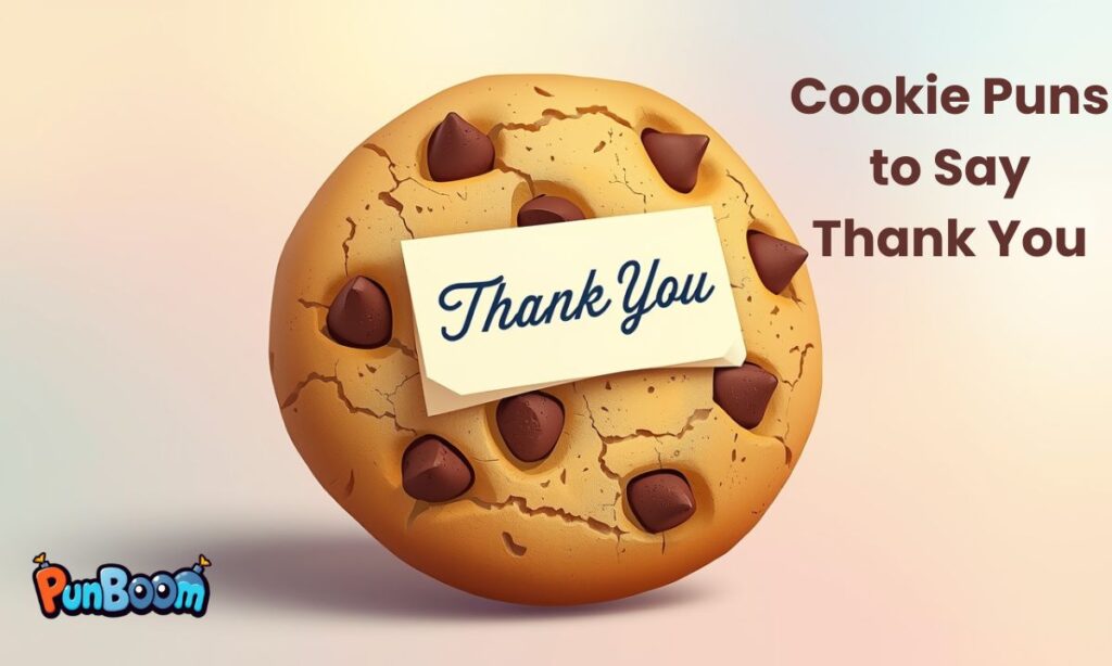 Cookie Puns to Say Thank You