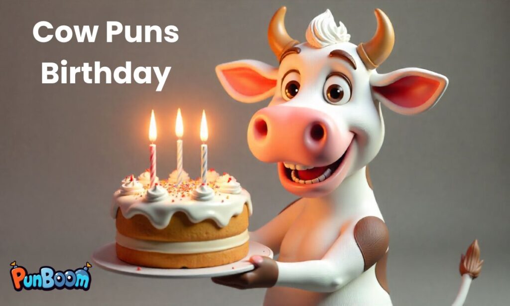 Cow Puns Birthday