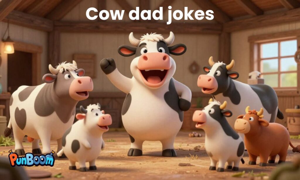 Cow dad jokes
