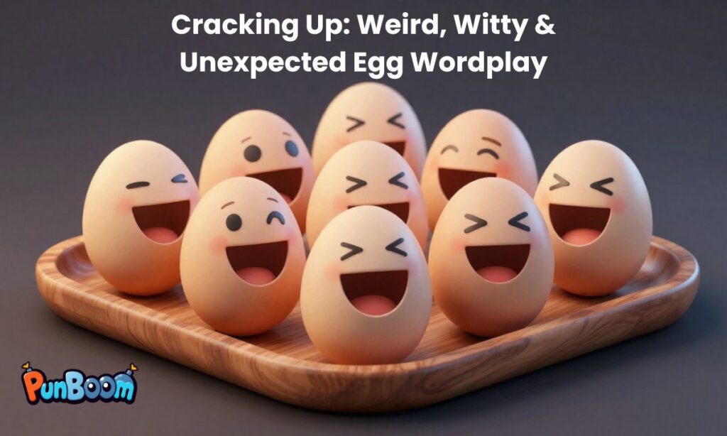 Cracking Up Weird, Witty & Unexpected Egg Wordplay