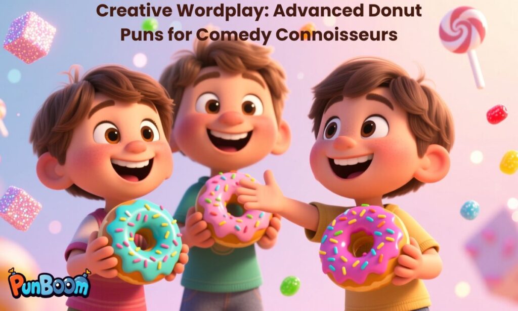 Creative Wordplay Advanced Donut Puns for Comedy Connoisseurs