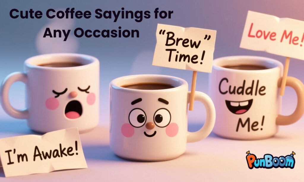 Cute Coffee Sayings for Any Occasion