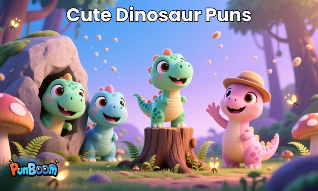 Cute Dinosaur Puns