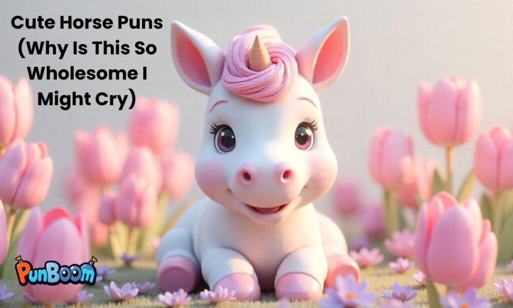 Cute Horse Puns (Why Is This So Wholesome I Might Cry)