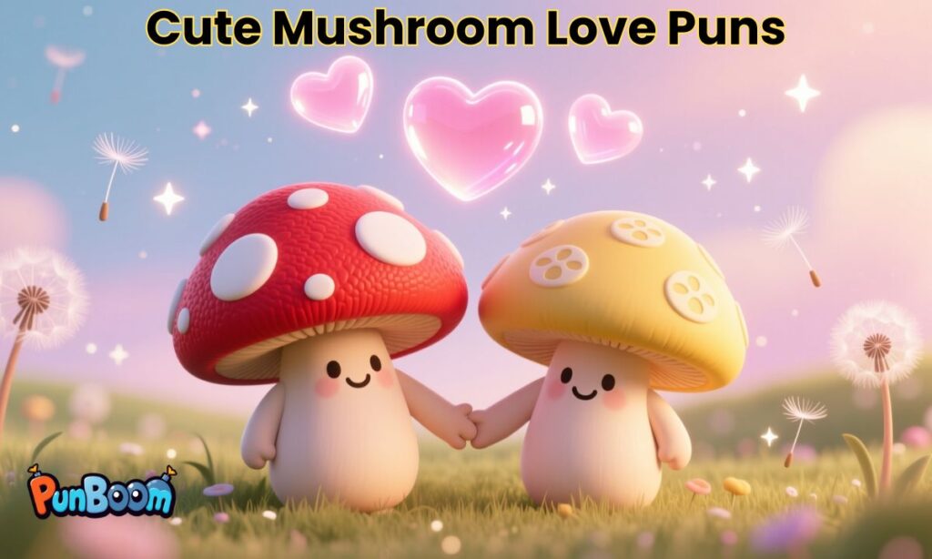 Cute Mushroom Love Puns