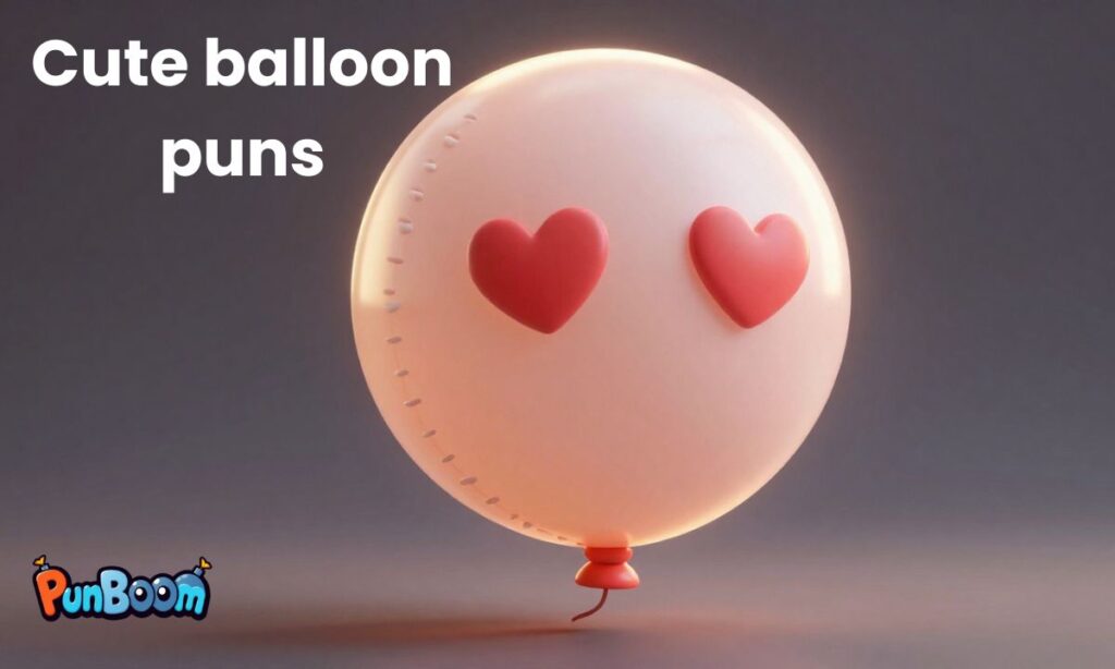Cute balloon puns