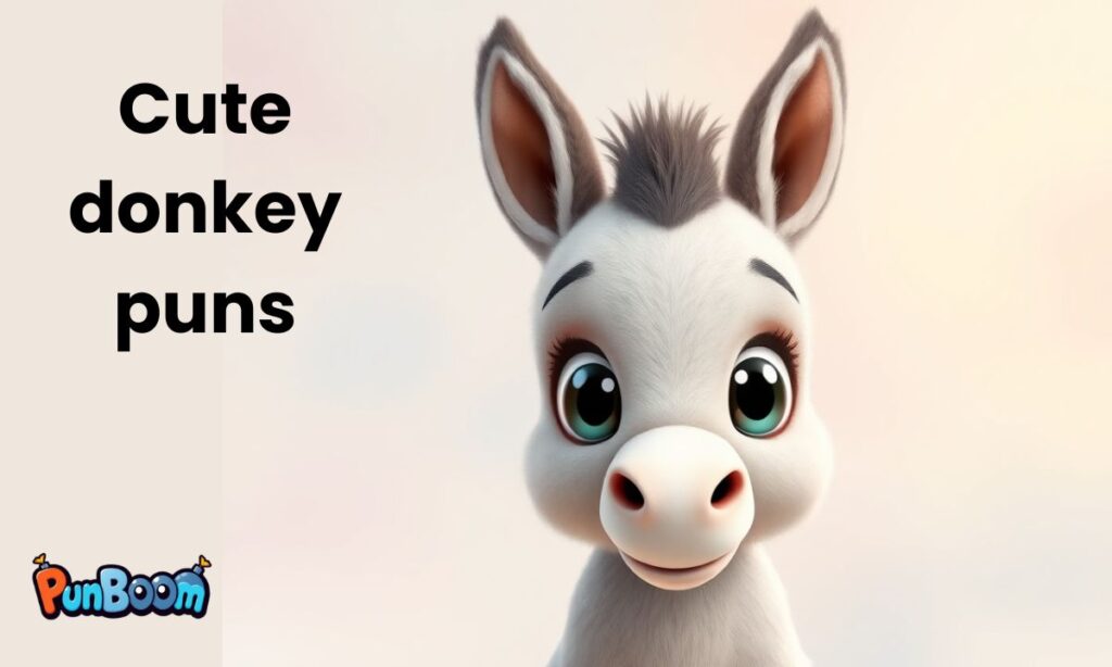 Cute donkey puns