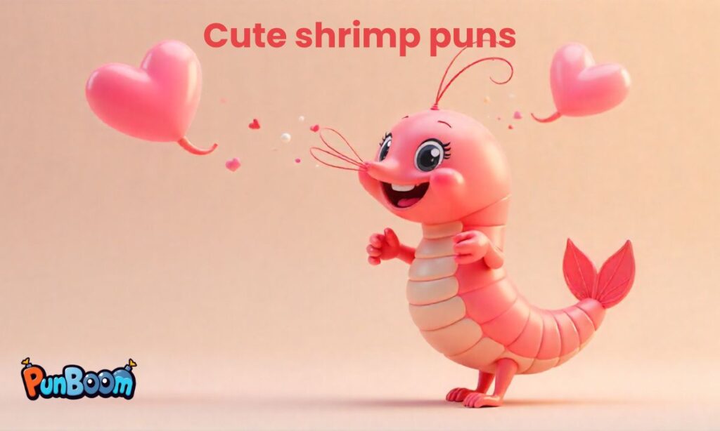 Cute shrimp puns