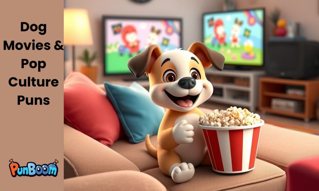 Dog Movies & Pop Culture Puns