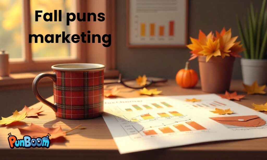 Fall puns marketing