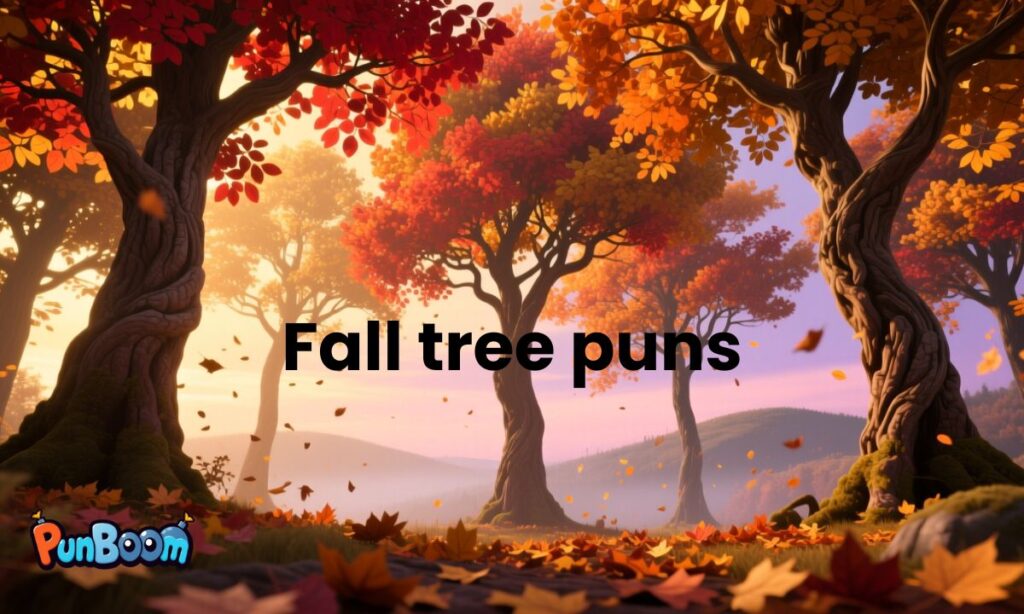 Fall tree puns