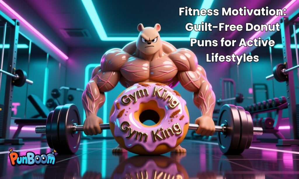 Fitness Motivation Guilt-Free Donut Puns for Active Lifestyles