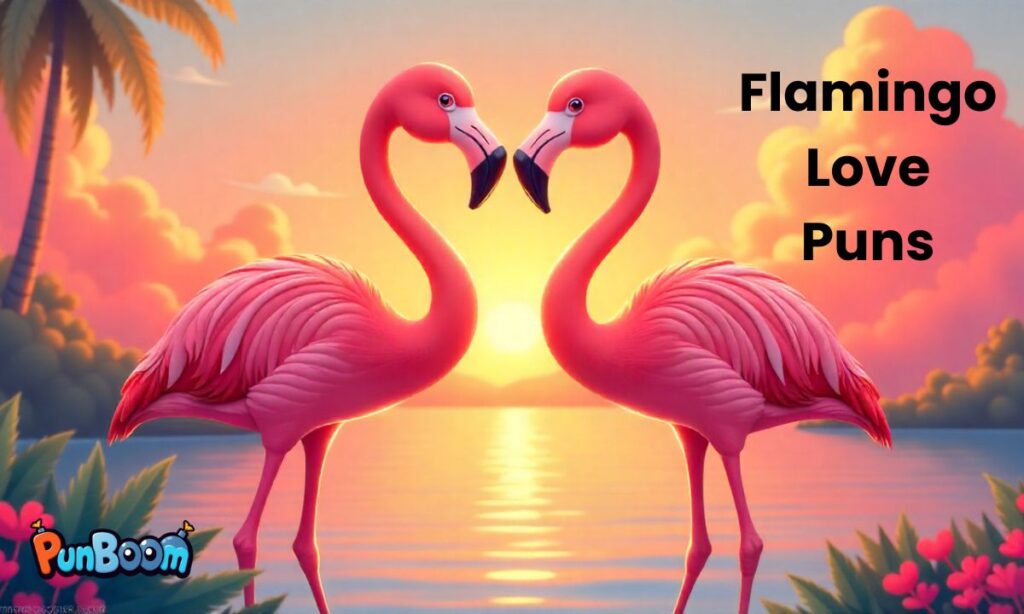 Flamingo Love Puns