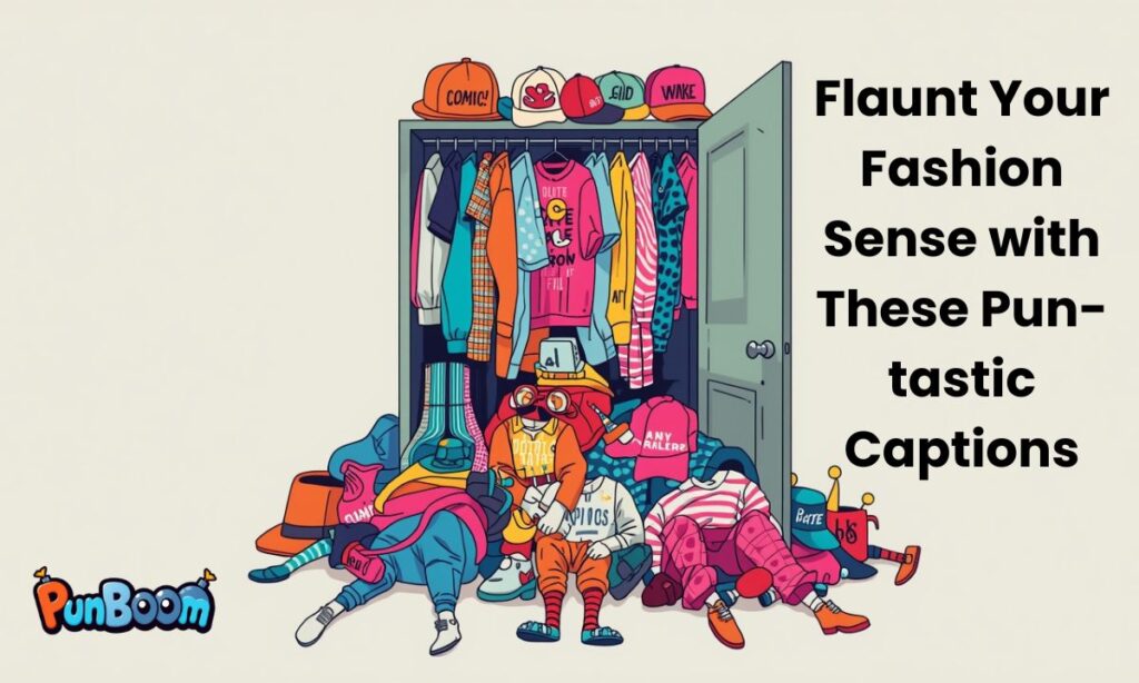 Flaunt Your Fashion Sense with These Pun-tastic Captions