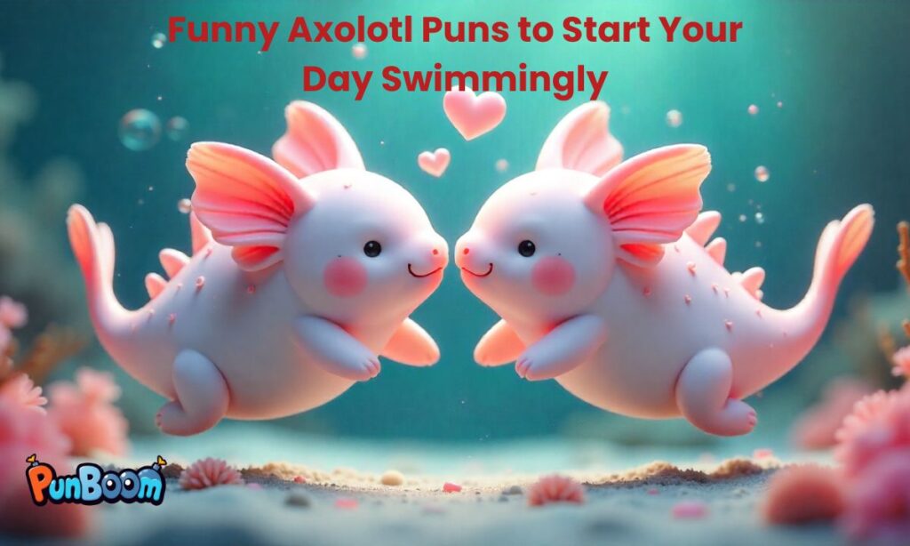 Funny Axolotl Puns to Start Your Day Swimmingly