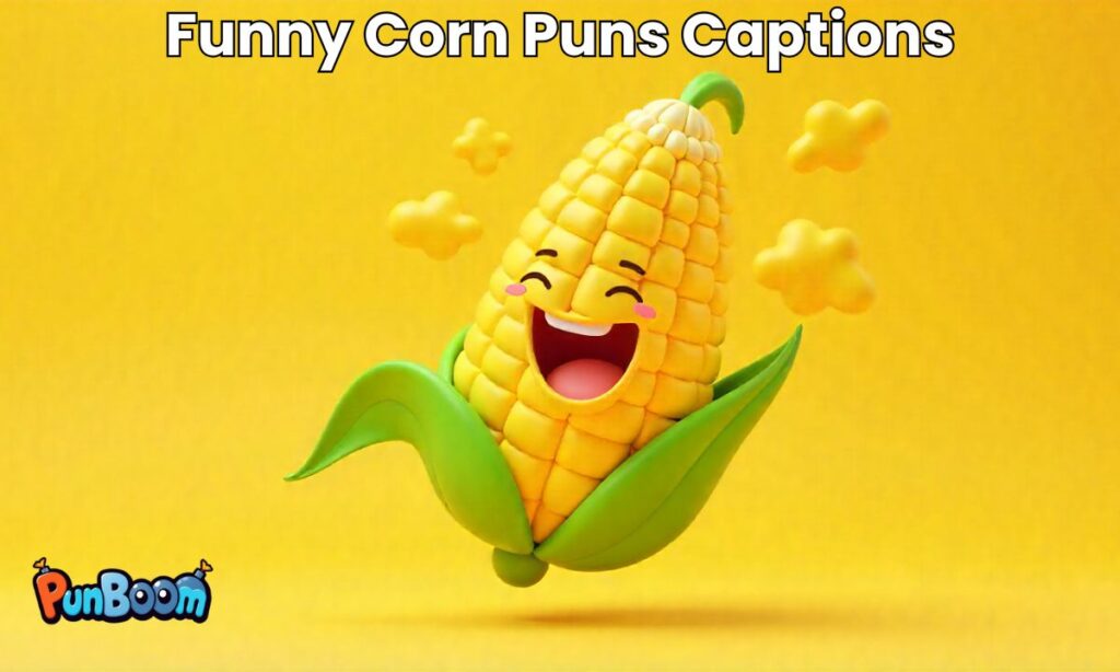 Funny Corn Puns Captions