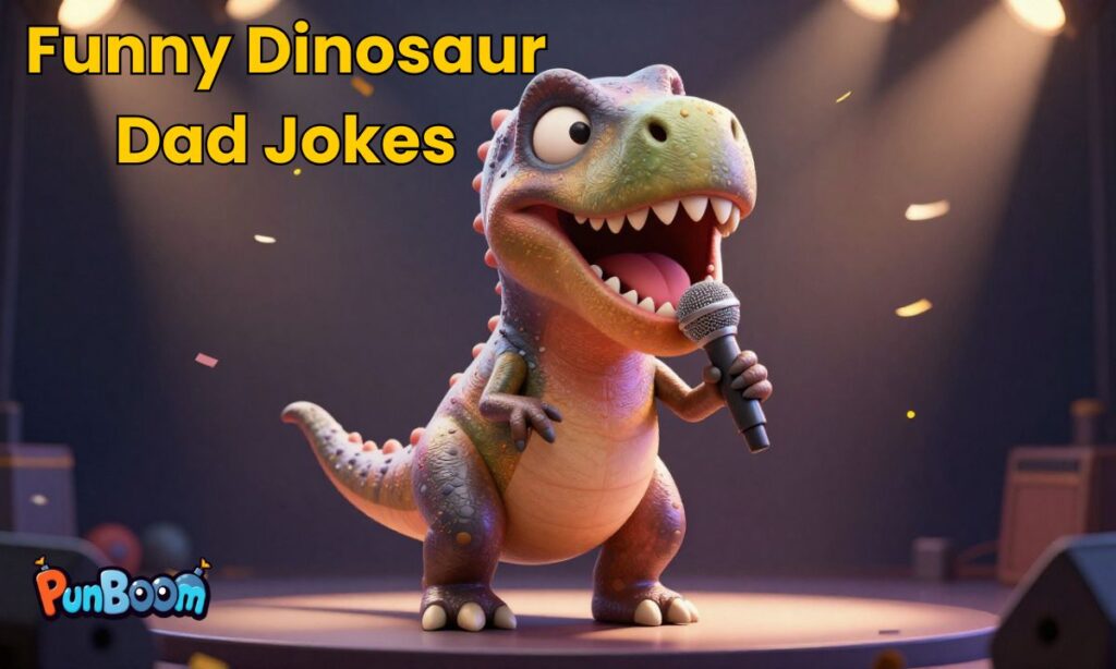 Funny Dinosaur Dad Jokes