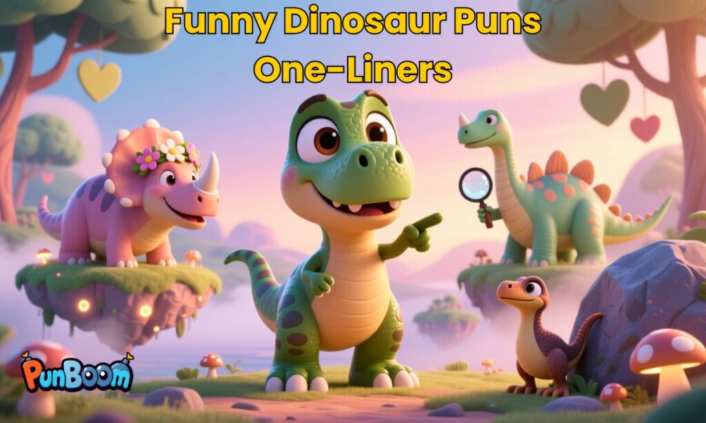 Funny Dinosaur Puns One-Liners
