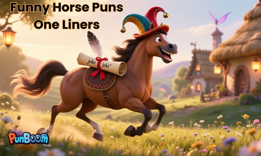 Funny Horse Puns One Liners