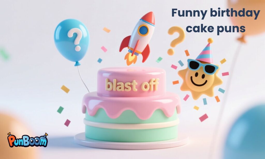 Funny birthday cake puns