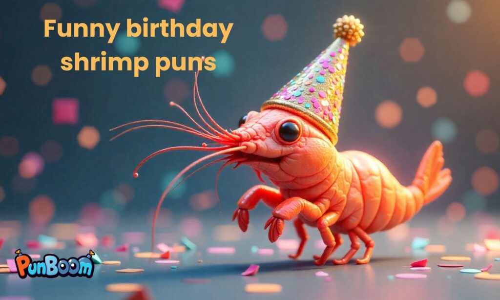 Funny birthday shrimp puns