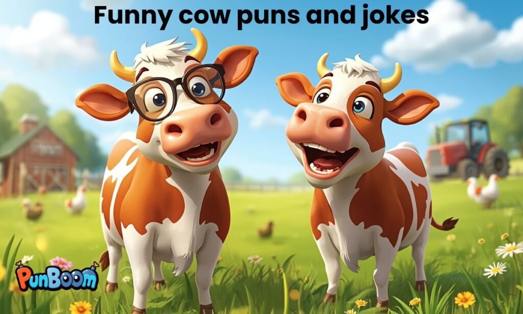 Funny cow puns and jokes