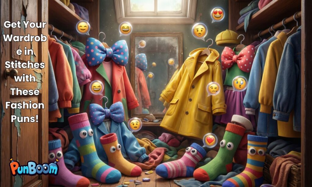 Get Your Wardrobe in Stitches with These Fashion Puns!