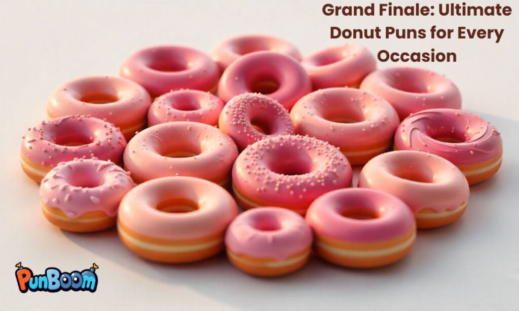 Grand Finale Ultimate Donut Puns for Every Occasion