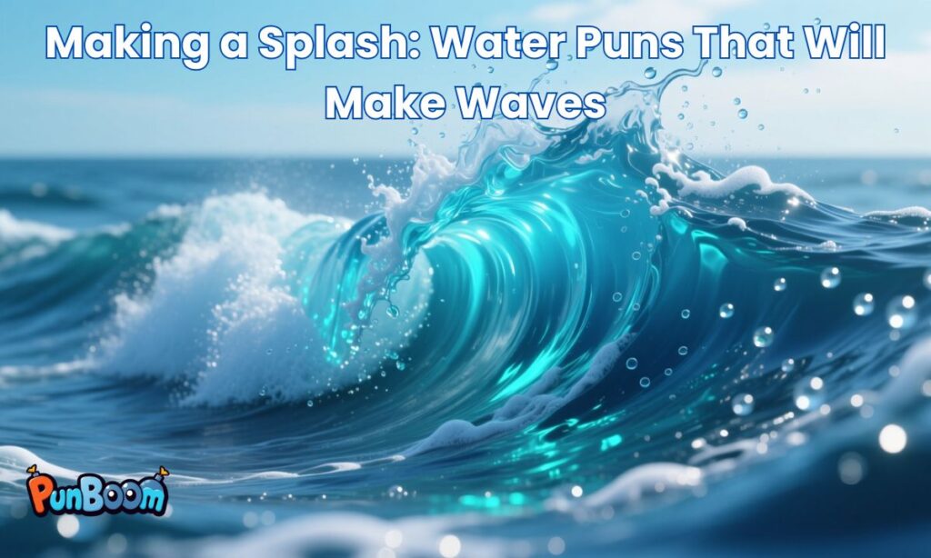 Making a Splash Water Puns That Will Make Waves