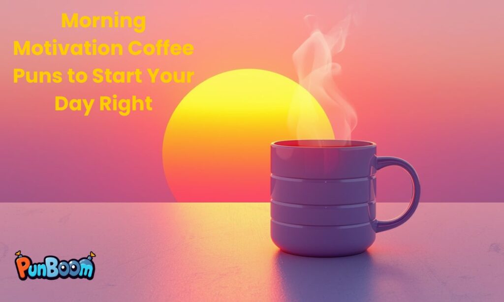 Morning Motivation Coffee Puns to Start Your Day Right
