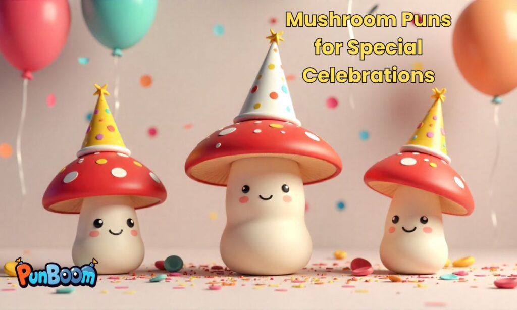 Mushroom Puns for Special Celebrations