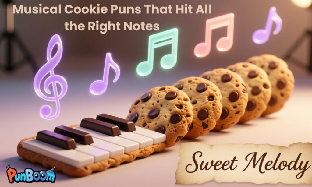 Musical Cookie Puns That Hit All the Right Notes