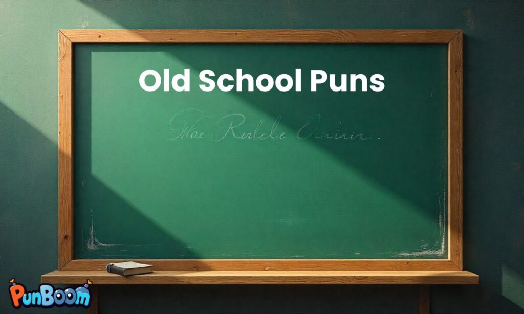 Old School Puns