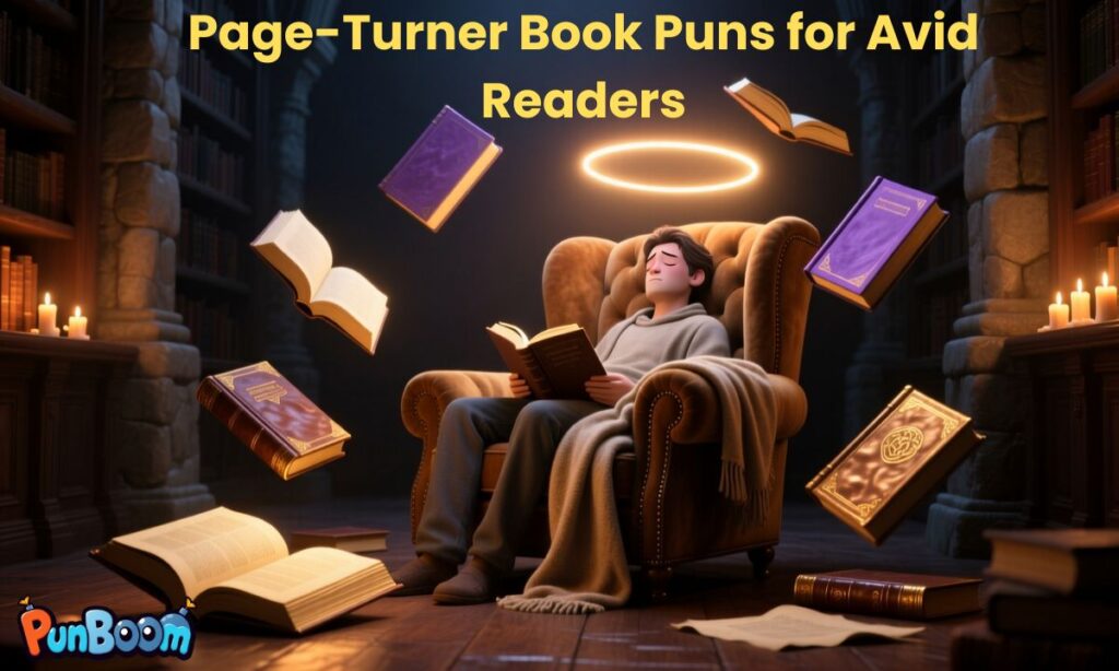 Page-Turner Book Puns for Avid Readers