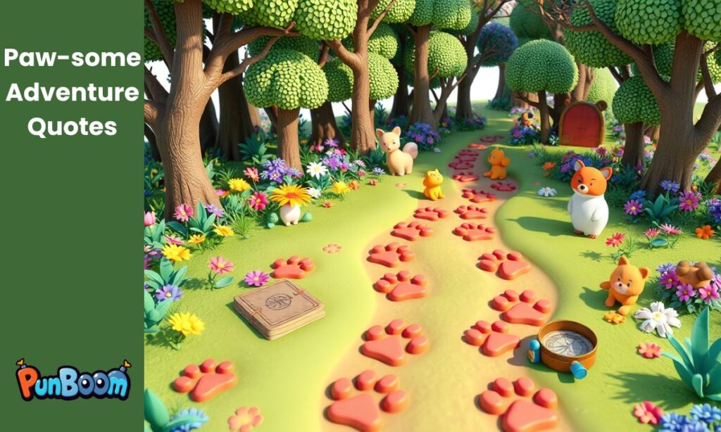 Paw-some Adventure Quotes