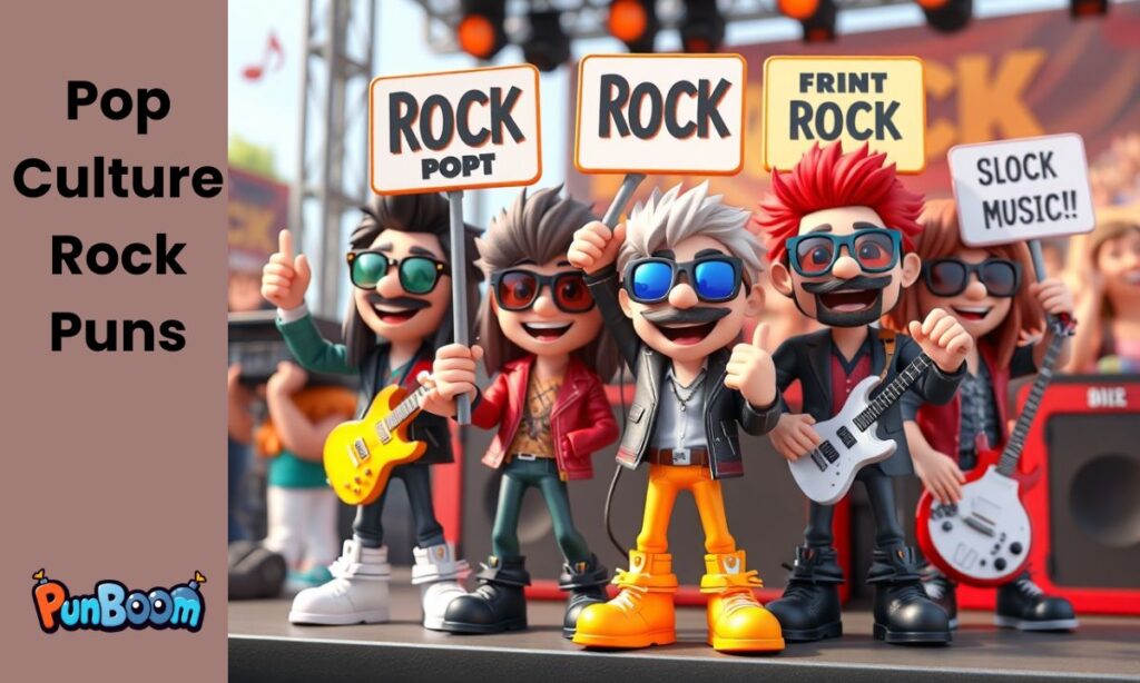 Pop Culture Rock Puns