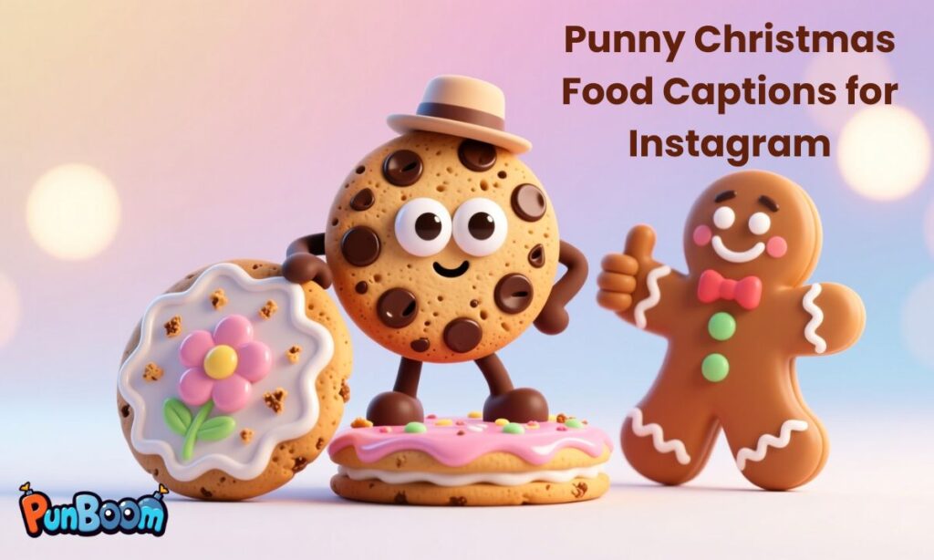 Punny Christmas Food Captions for Instagram