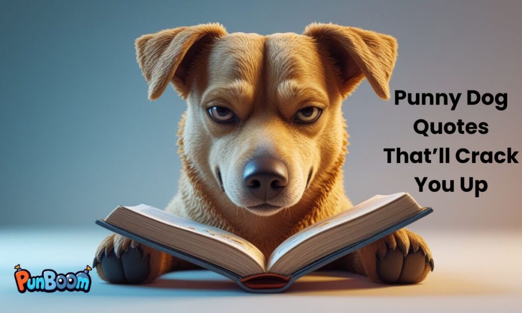 Punny Dog Quotes That’ll Crack You Up